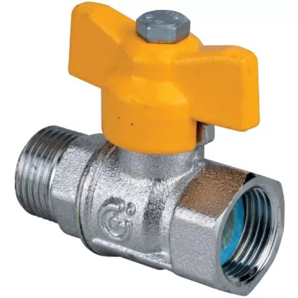 Vanne solaire 1/4 de tour MF 3/8 Papillon ECO-BRICOLAGE