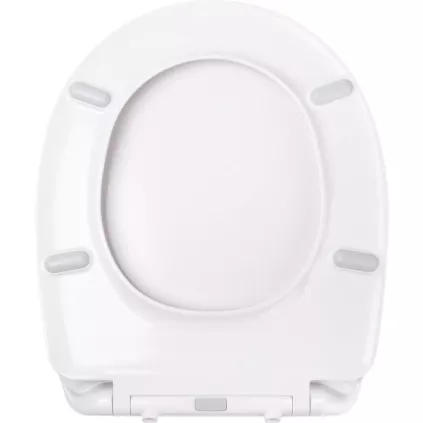 Abattant de toilette Slim Déclipsable et frein de chute