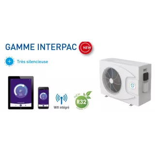 Pompe à chaleur Piscine INTERPAC 75 9.5KW INTERPLAST
