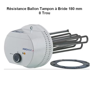 Résistance de Ballon Tampon A bride 180 mm AHFOR-BI-A