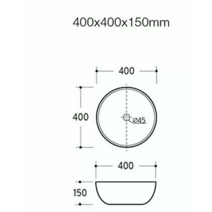 Vasque à Poser COCOON Blanc MAT