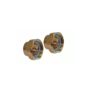 Raccord Union laiton pour circulateur 1"1/2  réduit  1"