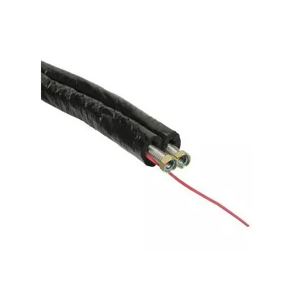 Tuyau Inox Solaire Ondulé DN16 20 ML x 2 avec cable