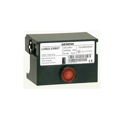 Boite de controle LGB 21.130 A27 Gaz SIEMENS