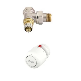 Kit Robinet Thermostatique Equerre 15x21 AERO DANFOSS