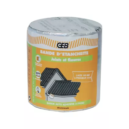 Bande étanchéité des joints - Fissures Auto adhésive 75 mm x 10ML