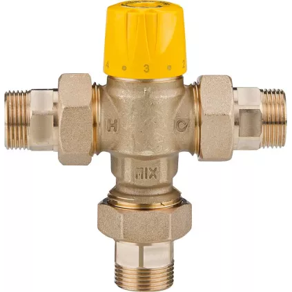 Mitigeur thermostatique Solar-Mix anti-brûlure M 3/4"