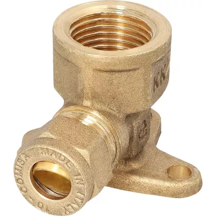 Applique Laiton 1/2 à Olive Laiton Pour tube cuivre