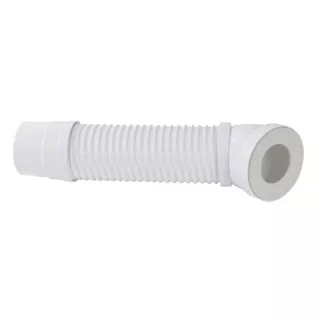 Pipe Souple Coudé Wc Rénovation 100/93 500mm NICOLL 1CEAFLEX