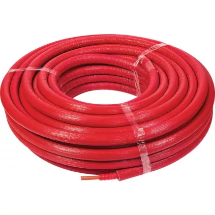 50m Tube Per Gainé Isolé Rouge Ø 12mm