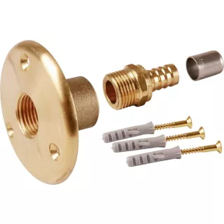 Applique de Cloison Arrivé F 1/2 Per à sertir 16 - watts 006507