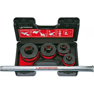 Coffret filiere a cliquet Super Cut-Set 1 ROTHENBERGER