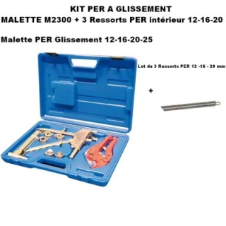 Kit plomberie per a glissement avec ressort