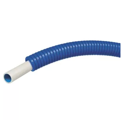 Tube PER Blanc 12 Gainé Bleu 100 M ELYDAN