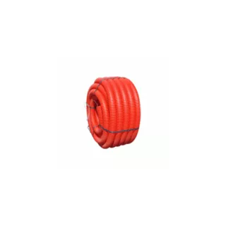 Gaine TPC électrique rouge D 40 25 mètres, Gaine cable électrique