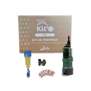 Kit ECO récupération eau pluie JETLY 353019