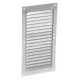 Grille alu Rectangulaire verticale à Visser 30x15 NICOLL