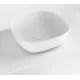 Vasque à poser en Céramique Colrois Blanc MAT HOARI 370x370