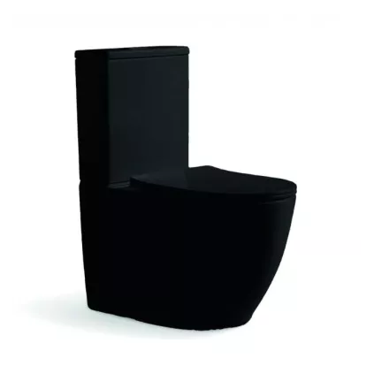 Pack WC comlet sans bride Noir Mat
