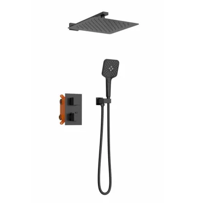 Douche Thermostatique encastré Carré DRAKAR Gun