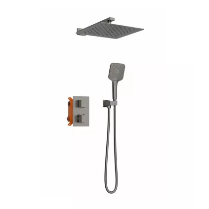 Douche Thermostatique encastré Carré DRAKAR Gun