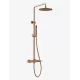 Colonne Thermostatique Douche Gala coloris Cuivre Brossé