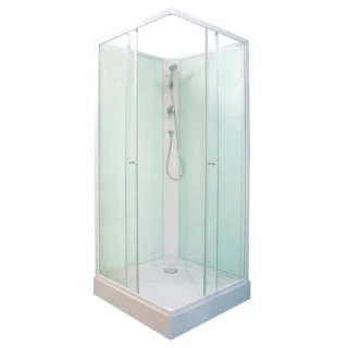 Cabine de douche YAKO Accès d'angle 80x80 ELMER