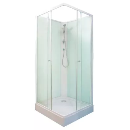 Cabine de douche accès d'angle 80cm YAKO ELMER