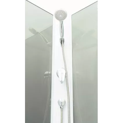 Cabine de douche accès d'angle 80cm YAKO ELMER