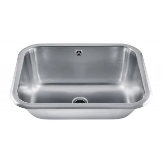 Bac de lavage en inox 555x230x455 mm surface satinée