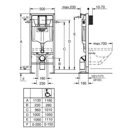Bati-Support RAPID SL Pro autoportant 38340001