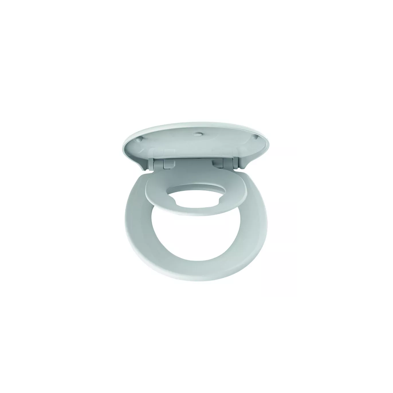 Abattant WC Avec siege enfant amovible 447 x 371 mm Siamp ECO BRICOLAGE
