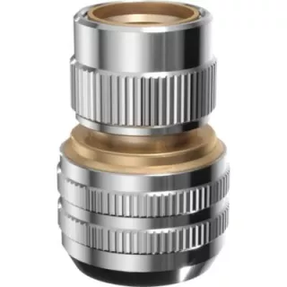 Raccord Automatique d'arrosage Laiton Chromé CLABER D15