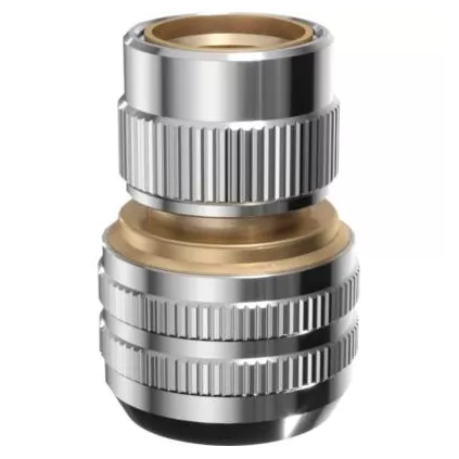 Raccord Automatique d'arrosage Laiton Chromé CLABER D15