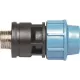 Raccord PE plastique Avec Renfort laiton Male