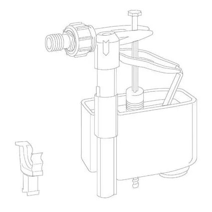 Soupape de remplissage Evolut avec support 2004-2014