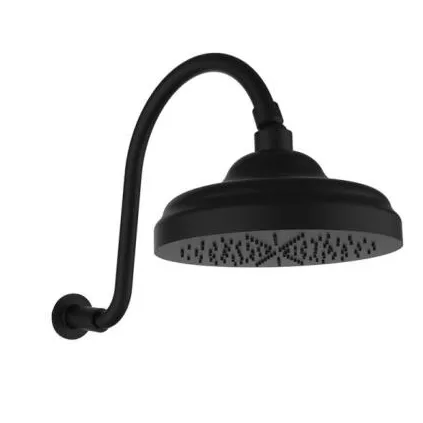 Douche de Tête 200 mm 1866 + Bras Noir
