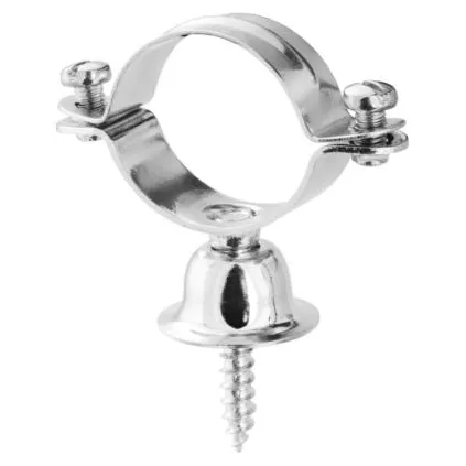 Collier de fixation chromé sans butoir d 32 presto