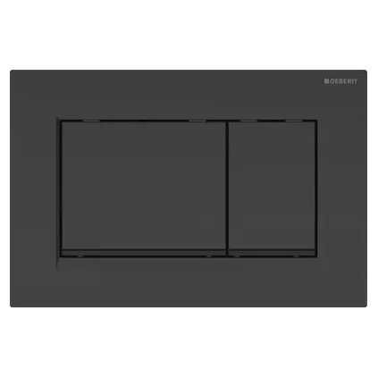 Plaque de commande SIGMA 30 Noir MAT 115.883.16.1