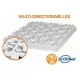 Dalle de plancher chauffant multidirectionnelle R:1.7 SOMATHERM