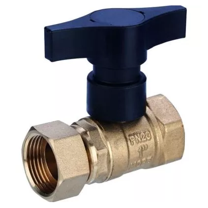 Vanne à boisseau sphérique Laiton Écrou tournant 1"