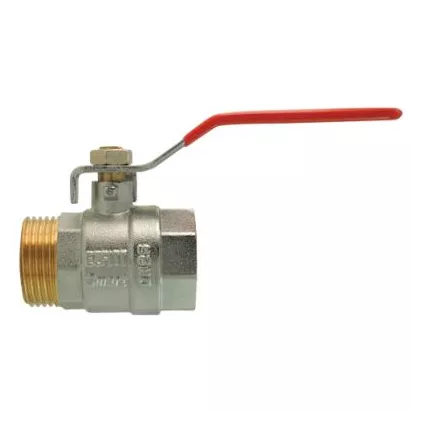 Vanne d'arrêt 1/4 de tour à sphère MF Poignée plate