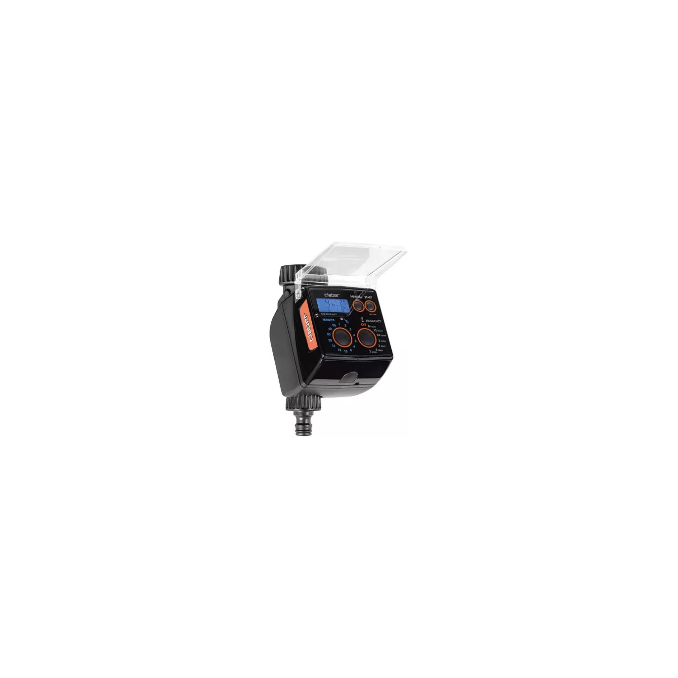 Programmateur D'arrosage Claber 1-2 Lignes - Module étanche IP68 - Pour électrovannes 9V - Compatible Capteur Pluie