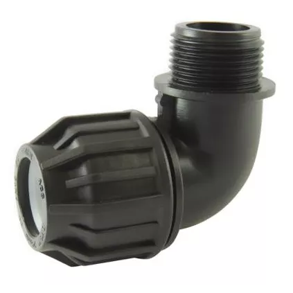 Coude 90° PLAST filetage Male