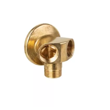 Applique Laiton Brut à double entrée