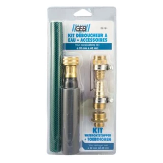 kit Deboucheur à eau 40-60 mm GEB avec raccord 875250