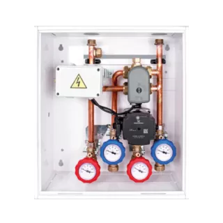 Module chaudiere a codensation 2 circuits plancher et radiateur
