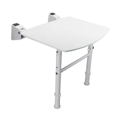 Siège de Douche RELEVABLE avec pied ajustable