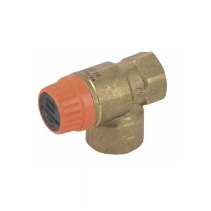 Soupape solaire 6 Bars 160 °MAX 1/2 sortie majorée 3/4