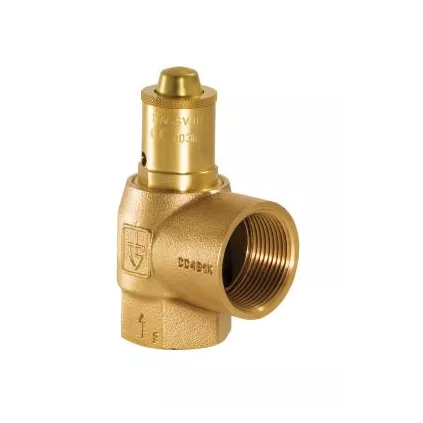 Soupape Haute température Corps Bronze 6 Bars 3/4 Solaire